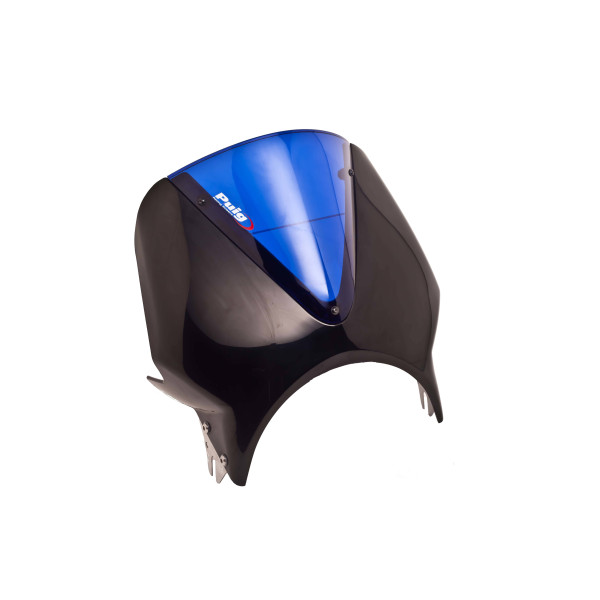 Puig Puig vision screen | black fairing/blue screen | triumph thruxton 1200 2016>2019
